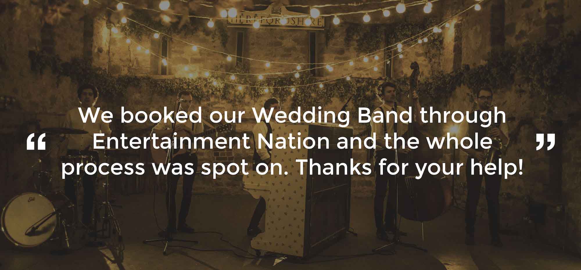 Hire Wedding Bands West Midlands Entertainment Nation