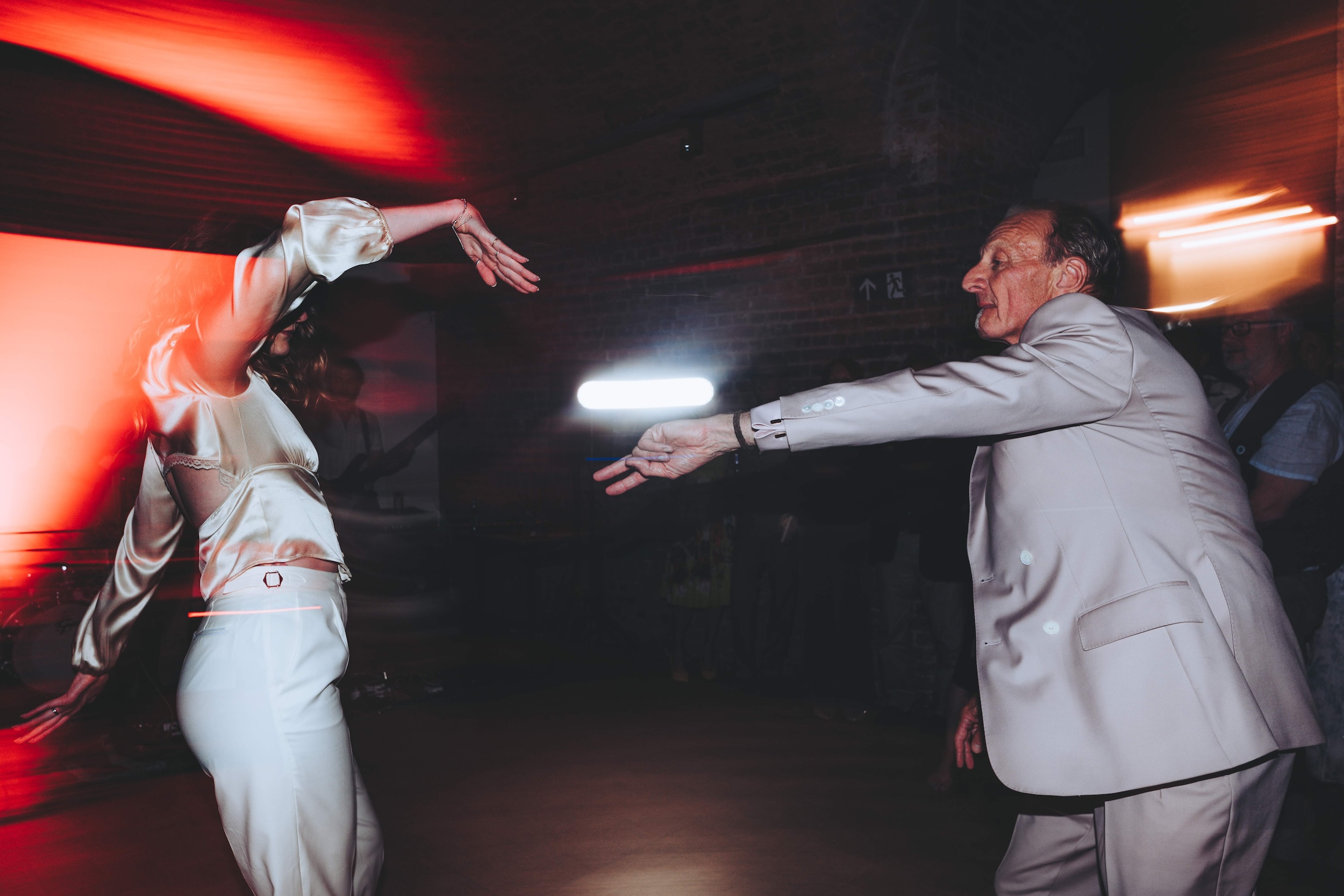 Nicole and Martin dancing